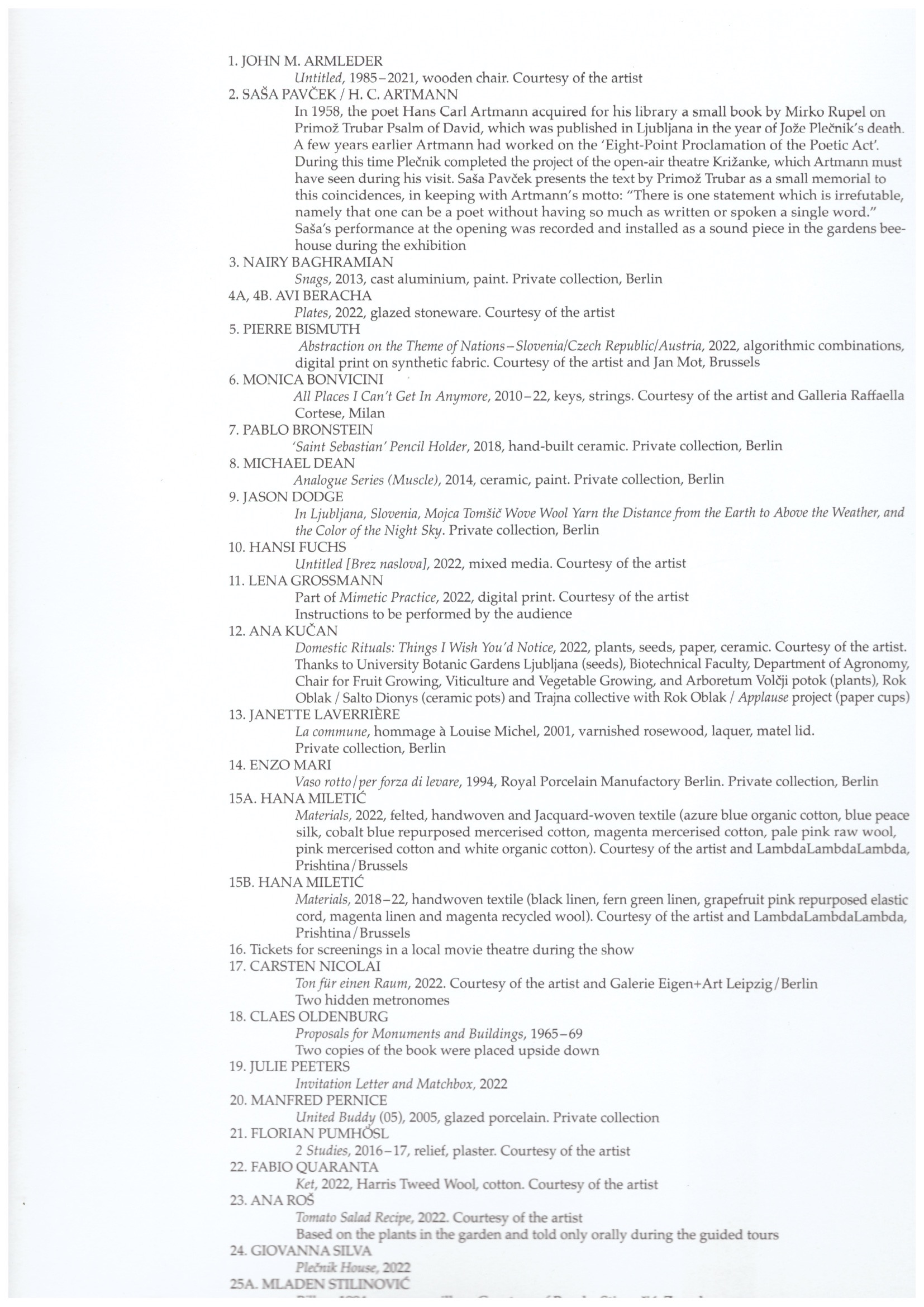 LE PINTO, Luca; NICOLAI, Olaf (eds.) - I Am Only the Housekeeper, but I Don’t Know…